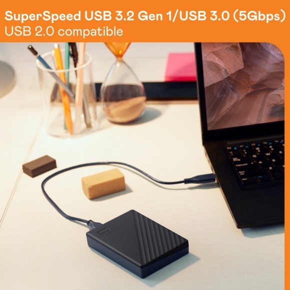 Western Digital My Passport 2TB external drive model: WDBPKJ0050BBK-0A - Picture 14 of 16